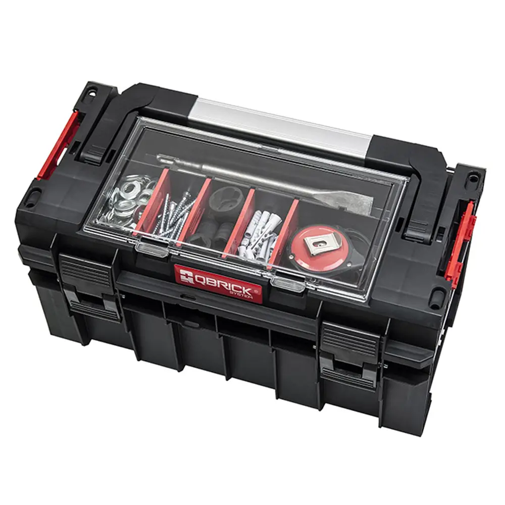 Фото 10 Ящик для инструментов Qbrick System QS Pro 500 Expert 26x45x24 см, abs-пластик Фото 10 Ящик для инструментов Qbrick System QS Pro 500 Expert 26x45x24 см, abs-пластик