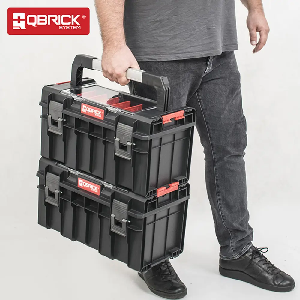 Фото 15 Ящик для инструментов Qbrick System QS Pro 500 Expert 26x45x24 см, abs-пластик Фото 15 Ящик для инструментов Qbrick System QS Pro 500 Expert 26x45x24 см, abs-пластик
