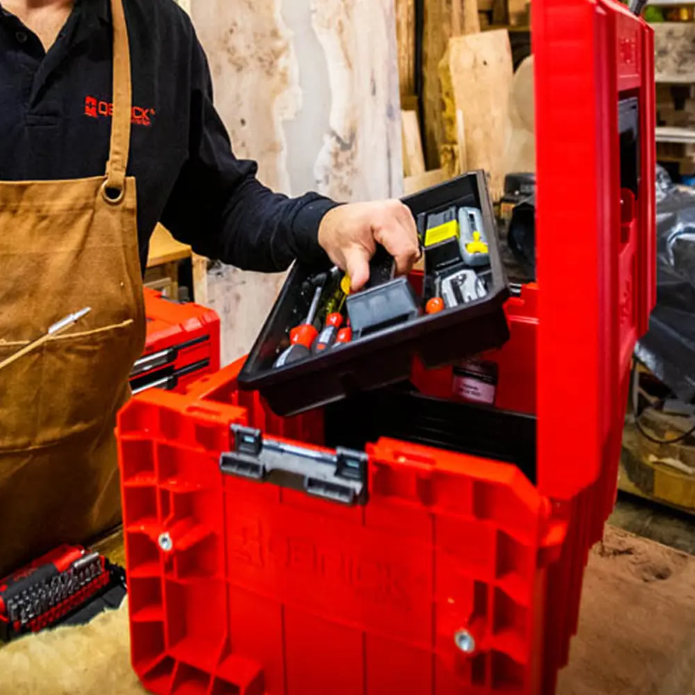 Фото 5 Ящик для инструментов Qbrick System QS Pro Toolbox 2.0 Red Ultra HD Custom 34.50x46x27 см, abs-пластик Фото 5 Ящик для инструментов Qbrick System QS Pro Toolbox 2.0 Red Ultra HD Custom 34.50x46x27 см, abs-пластик