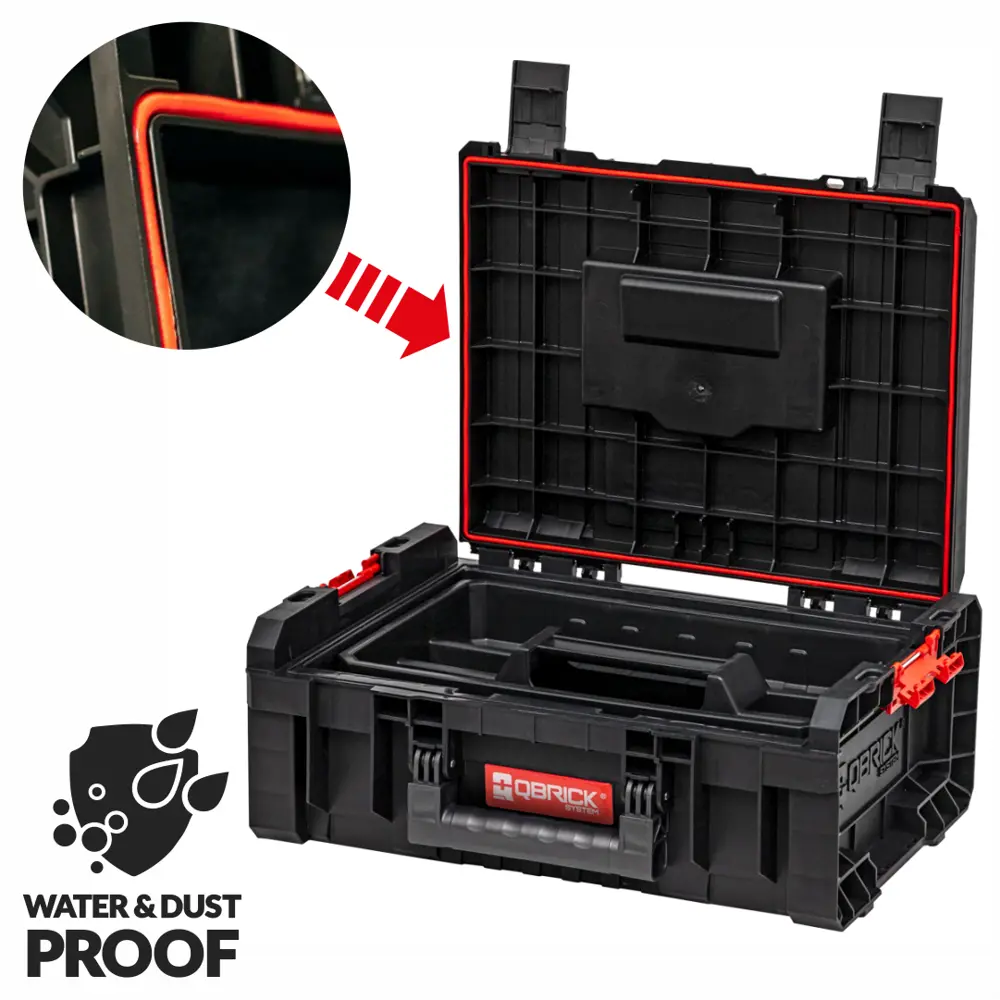 Фото 7 Ящик для инструментов Qbrick System QS PRO Technician Case 2.0 460x335x195 мм, пластик Фото 7 Ящик для инструментов Qbrick System QS PRO Technician Case 2.0 460x335x195 мм, пластик