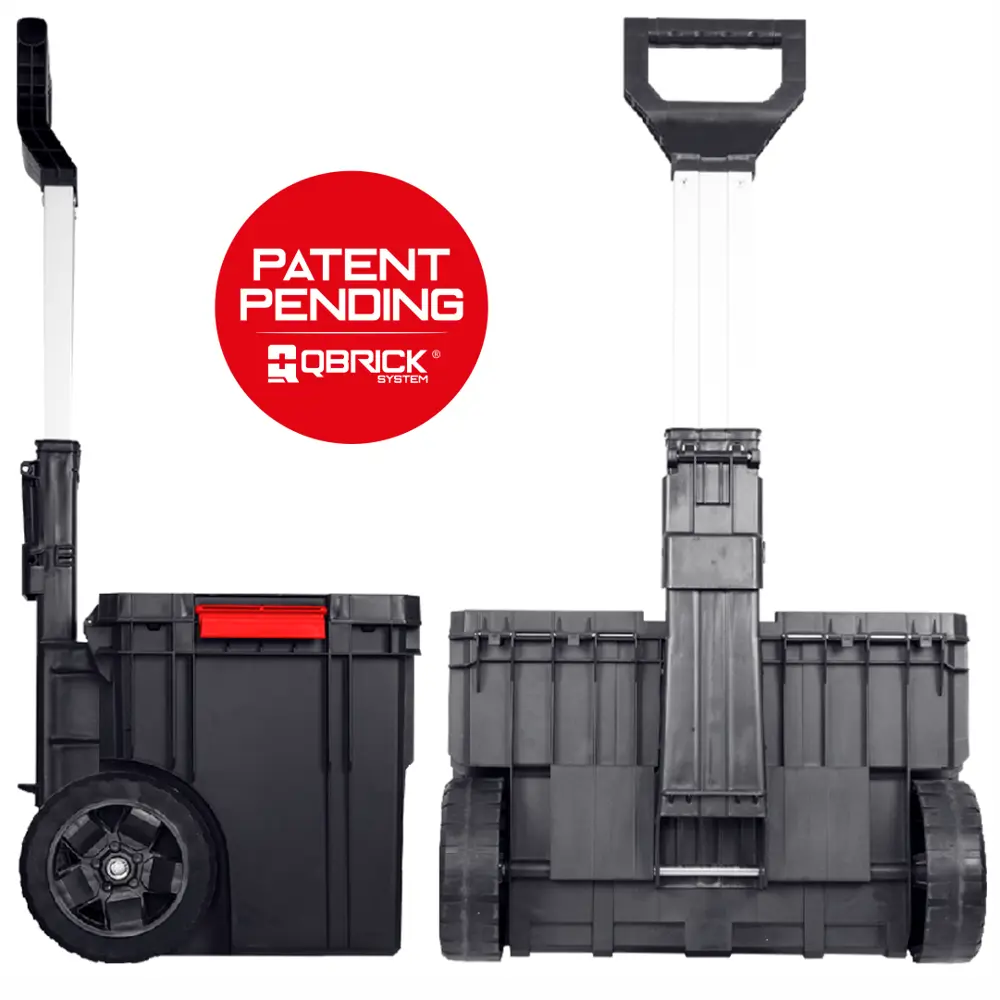 Фото 7 Ящик-тележка для инструментов на колесах Qbrick System QS TWO Cart Plus Vario 530x380x690 мм, пластик Фото 7 Ящик-тележка для инструментов на колесах Qbrick System QS TWO Cart Plus Vario 530x380x690 мм, пластик