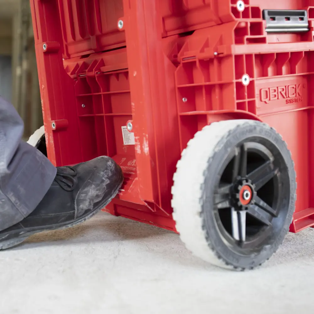 Фото 2 Ящик для инструментов Qbrick System QS Pro Cart 2.0 Plus Red Ultra HD 40.70x46.50x71.60 см, abs-пластик