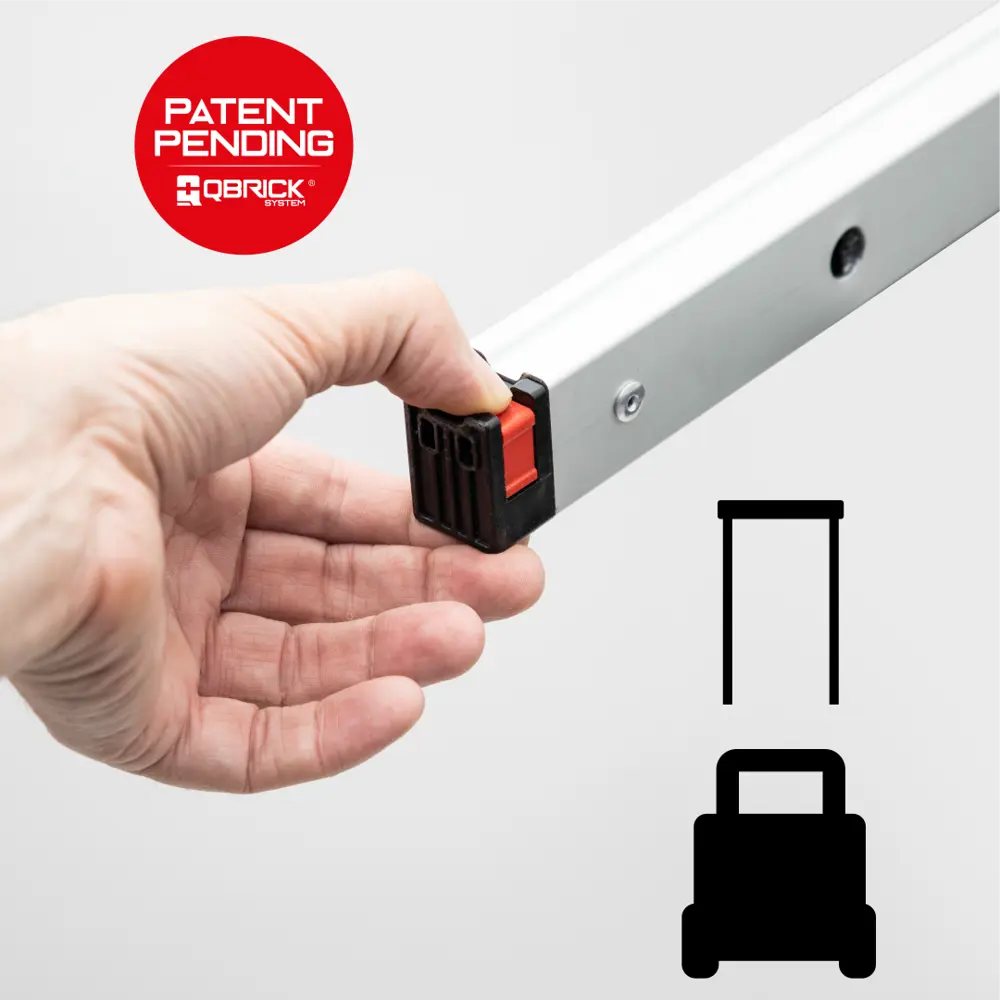 Фото 10 Ящик-тележка для инструментов на колесах Qbrick System QS One Cart 2.0. Red Ultra HD 49.50x64.50x66.90 см, abs-пластик Фото 10 Ящик-тележка для инструментов на колесах Qbrick System QS One Cart 2.0. Red Ultra HD 49.50x64.50x66.90 см, abs-пластик