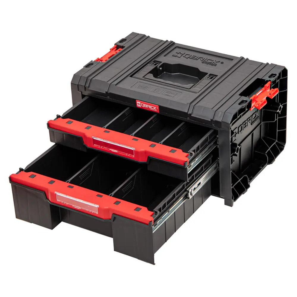 Фото 2 Ящик для инструментов Qbrick System QS PRO Drawer Workshop Set 4 525x345x885 мм, пластик Фото 2 Ящик для инструментов Qbrick System QS PRO Drawer Workshop Set 4 525x345x885 мм, пластик