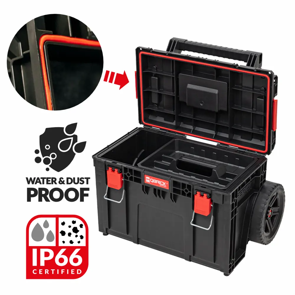 Фото 4 Набор ящиков для инструментов Qbrick System QS Prime Set 1 59x78x42.50 см, abs-пластик