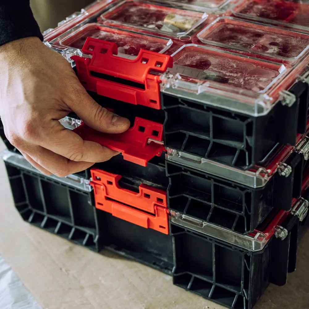 Фото 7 Ящик для инструментов Qbrick System QS Pro Organizer 300 37x46x13.50 см, abs-пластик Фото 7 Ящик для инструментов Qbrick System QS Pro Organizer 300 37x46x13.50 см, abs-пластик