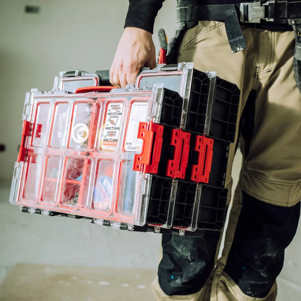 Фото 8 Ящик для инструментов Qbrick System QS Pro Organizer 300 37x46x13.50 см, abs-пластик Фото 8 Ящик для инструментов Qbrick System QS Pro Organizer 300 37x46x13.50 см, abs-пластик