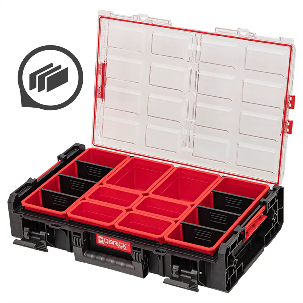 Фото 2 Органайзер модульный Qbrick System QS ONE Organizer XL 2.0 585x385x131 мм, пластик Фото 2 Органайзер модульный Qbrick System QS ONE Organizer XL 2.0 585x385x131 мм, пластик