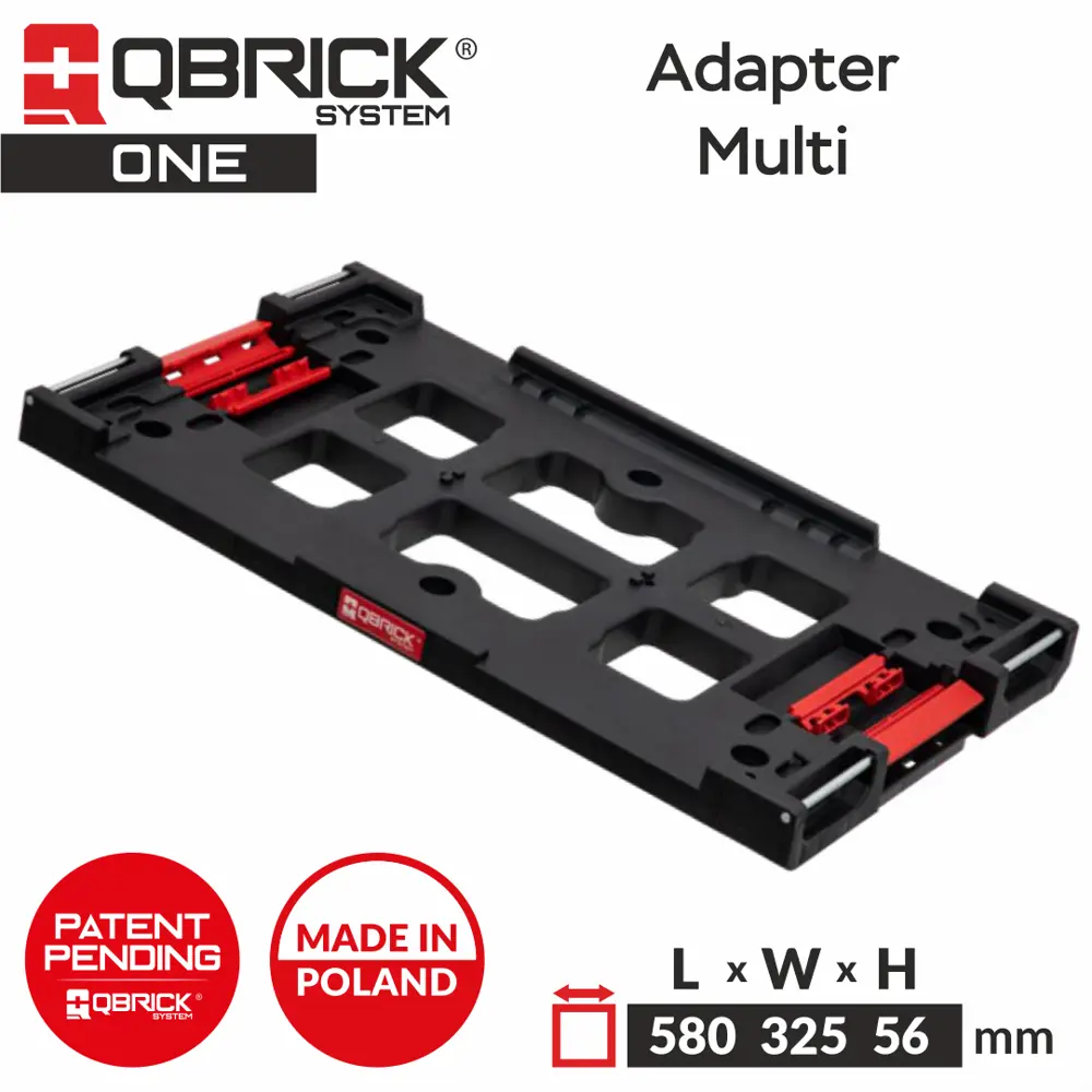 Фото Адаптер-переходник Qbrick System QS One Adaptor Multi Фото Адаптер-переходник Qbrick System QS One Adaptor Multi