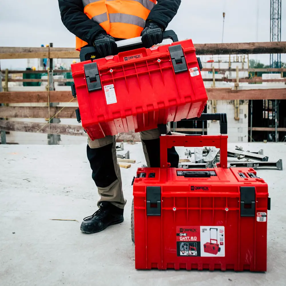 Фото 7 Ящик для инструментов Qbrick System QS ONE 350 VARIO 2.0 Red Ultra HD Custom 585x385x322 мм, пластик Фото 7 Ящик для инструментов Qbrick System QS ONE 350 VARIO 2.0 Red Ultra HD Custom 585x385x322 мм, пластик