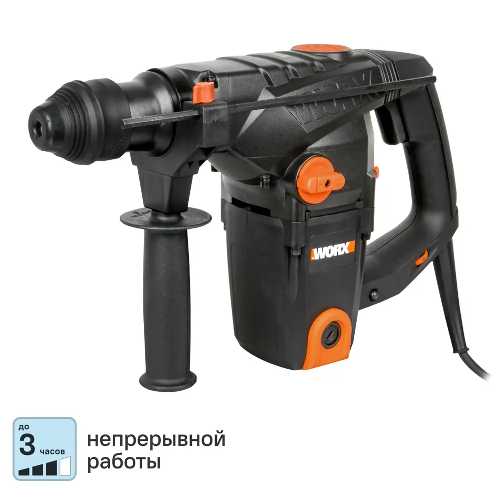 Фото Перфоратор сетевой SDS-plus Worx WT344 1250 Вт, 5 Дж Фото Перфоратор сетевой SDS-plus Worx WT344 1250 Вт, 5 Дж