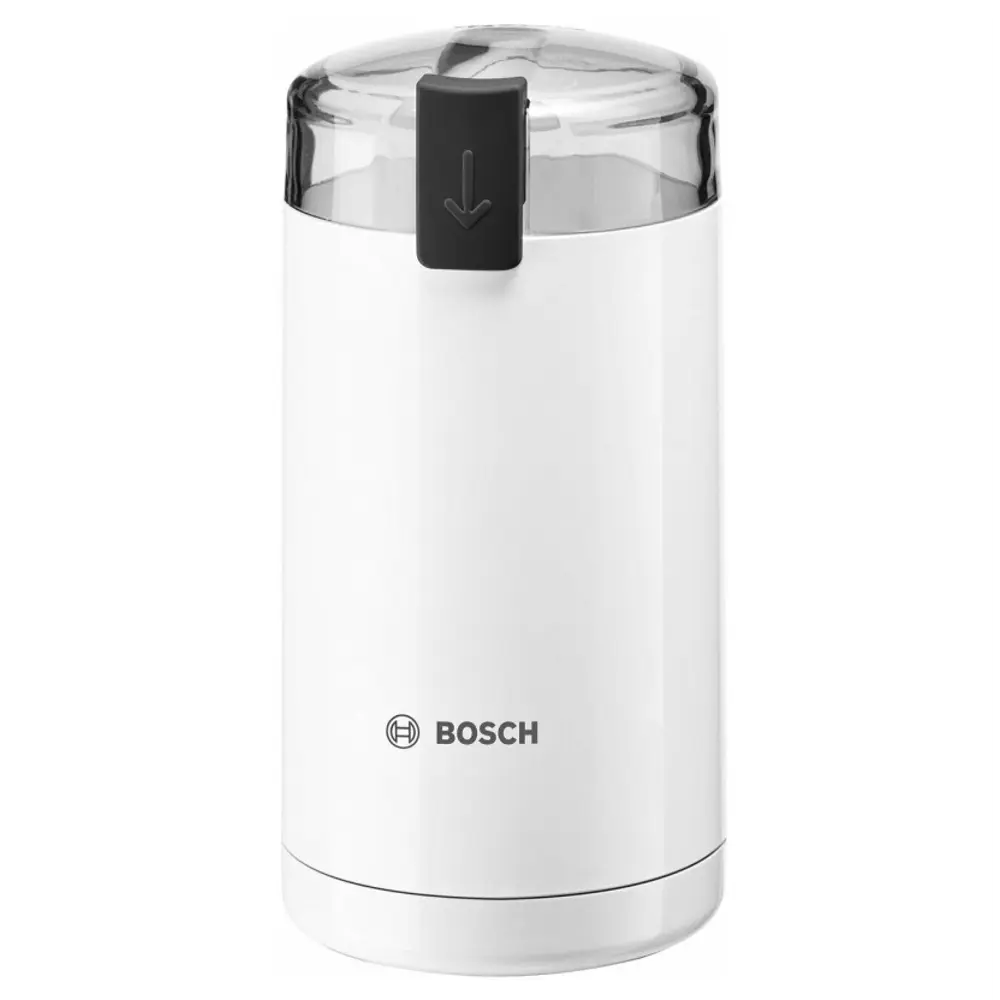 Фото 2 Электрическая кофемолка Bosch TSM6A011W система помола-ротационный нож 180 Вт цвет белый Фото 2 Электрическая кофемолка Bosch TSM6A011W система помола-ротационный нож 180 Вт цвет белый