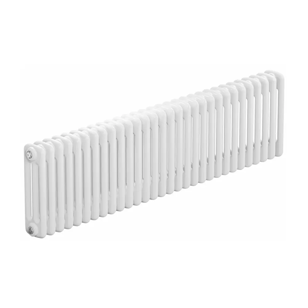 Фото Радиатор трубчатый Rifar TUB 3037-30-DV1 300x107 30 секций нижнее универсальное подключение сталь белый с кронштейном Фото Радиатор трубчатый Rifar TUB 3037-30-DV1 300x107 30 секций нижнее универсальное подключение сталь белый с кронштейном