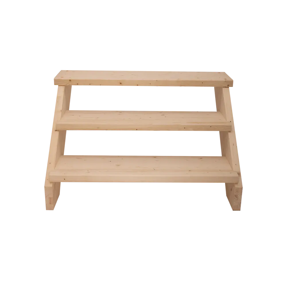 Фото 3 Крыльцо для дома Дом Дерева 1200x900x620мм сосна 3 ступени