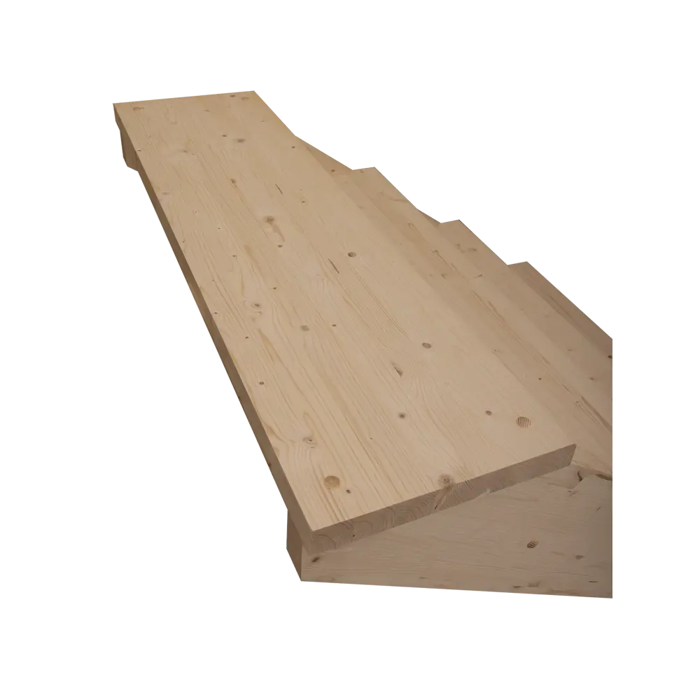 Фото 5 Крыльцо для дома Дом Дерева 1100x1200x840мм сосна 4 ступени