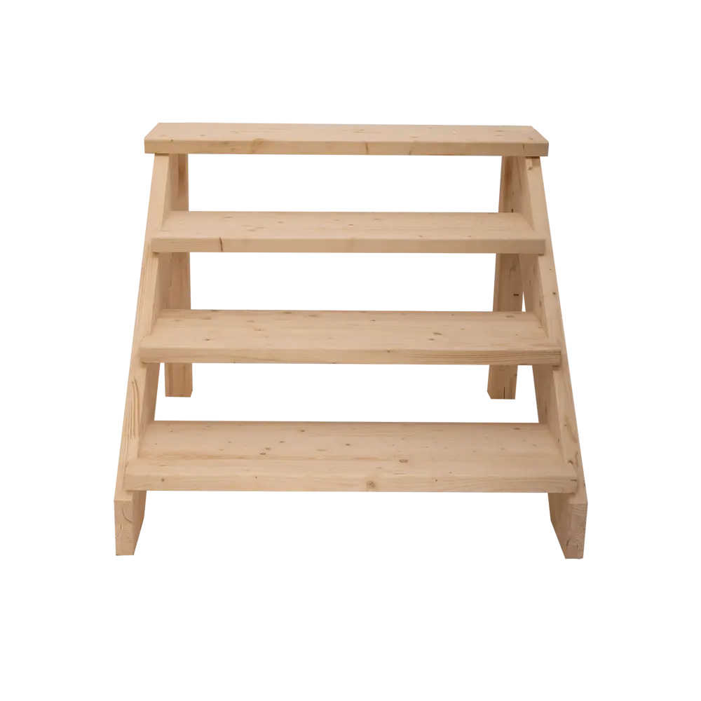 Фото 4 Крыльцо для дома Дом Дерева 900x1160x840мм сосна 4 ступени