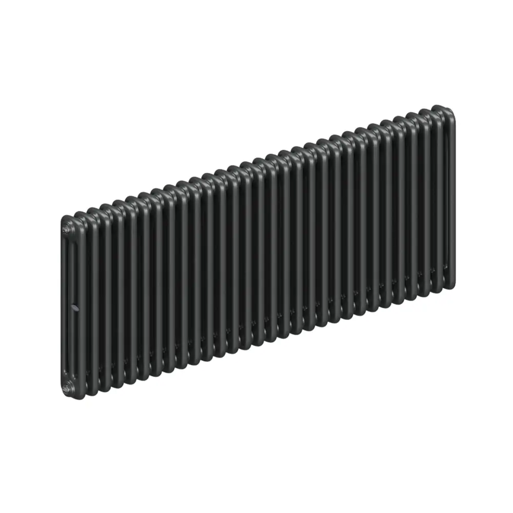 Фото Радиатор трубчатый Rifar TUB 3057-30-TI 500x107 30 секций боковое подключение сталь титан с кронштейном Фото Радиатор трубчатый Rifar TUB 3057-30-TI 500x107 30 секций боковое подключение сталь титан с кронштейном