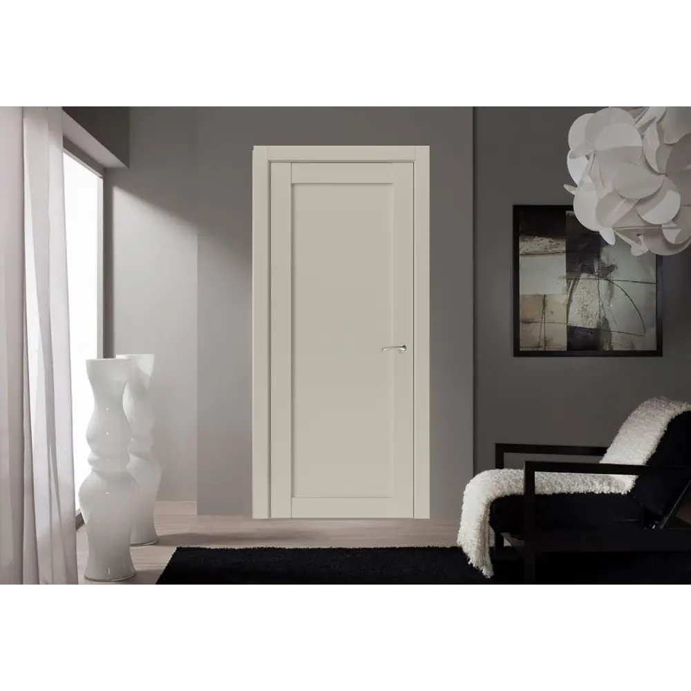 Фото 3 Дверь межкомнатная Uberture Лайт Классика 11011 глухая 80х200см ПВХ цвет лофт мокко без замка и петель в комплекте Фото 3 Дверь межкомнатная Uberture Лайт Классика 11011 глухая 80х200см ПВХ цвет лофт мокко без замка и петель в комплекте