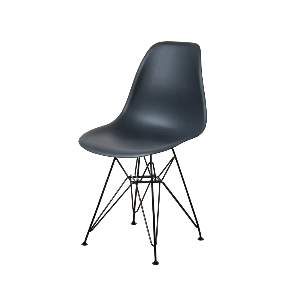 Фото 4 Комплект кухонных стульев 4 шт Derstuhl Black 45x82x45 см полипропилен цвет темно-серый Фото 4 Комплект кухонных стульев 4 шт Derstuhl Black 45x82x45 см полипропилен цвет темно-серый