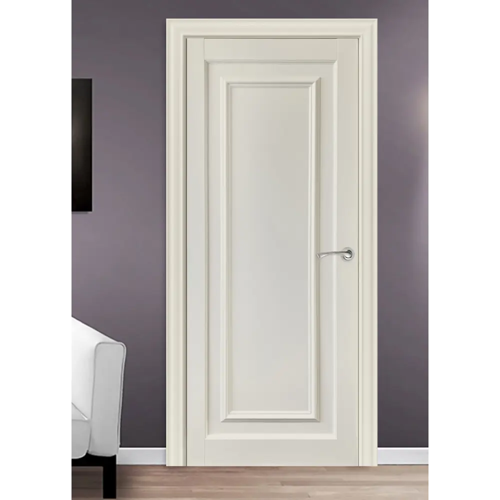 Фото 3 Дверь межкомнатная Uberture Багетная Классика 50011 глухая 70x200см ПВХ цвет лофт бежевый без замка и петель в комплекте Фото 3 Дверь межкомнатная Uberture Багетная Классика 50011 глухая 70x200см ПВХ цвет лофт бежевый без замка и петель в комплекте