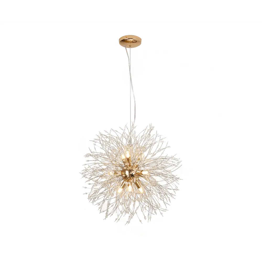 Фото Светильник подвесной Kink light Дали 08455-9.33-kinklight 9 ламп 15 м² цвет золото Фото Светильник подвесной Kink light Дали 08455-9.33-kinklight 9 ламп 15 м² цвет золото