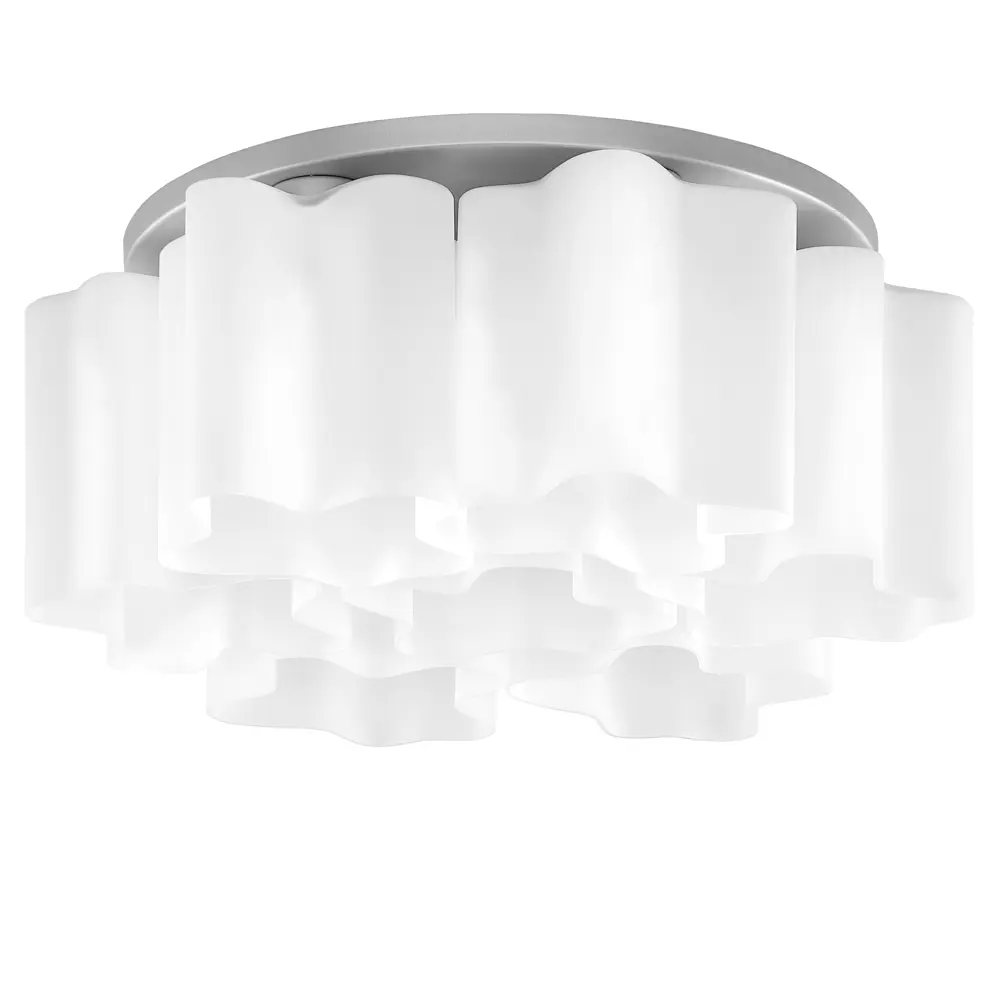 Фото Люстра потолочная Lightstar Nubi 802070 7 ламп 14 м² цвет хром Фото Люстра потолочная Lightstar Nubi 802070 7 ламп 14 м² цвет хром