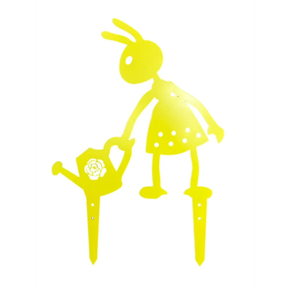 Фото Садовая фигурка НАЮ Муравьишка с лейкой 46 см цвет желтый Фото Садовая фигурка НАЮ Муравьишка с лейкой 46 см цвет желтый