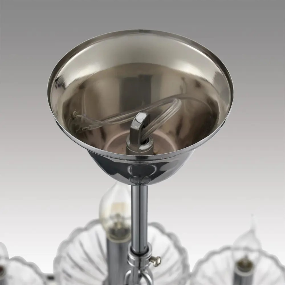 Фото 7 Люстра подвесная Lumion Lolina 8155-9 9 ламп 18 м² цвет хром Фото 7 Люстра подвесная Lumion Lolina 8155-9 9 ламп 18 м² цвет хром