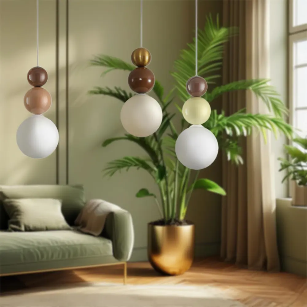 Фото 7 Светильник подвесной Lumion Bonbones 8257-1 1 лампа 1 м² цвет белый/золото/коричневый Фото 7 Светильник подвесной Lumion Bonbones 8257-1 1 лампа 1 м² цвет белый/золото/коричневый