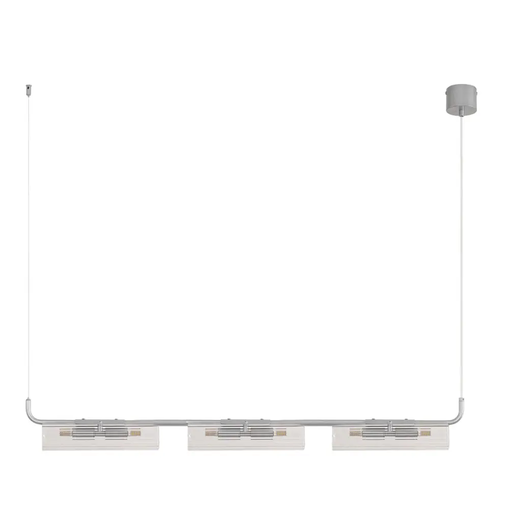 Фото Светильник подвесной Lumion Toronto 8258-6 6 ламп 6 м² цвет прозрачный/серебро Фото Светильник подвесной Lumion Toronto 8258-6 6 ламп 6 м² цвет прозрачный/серебро