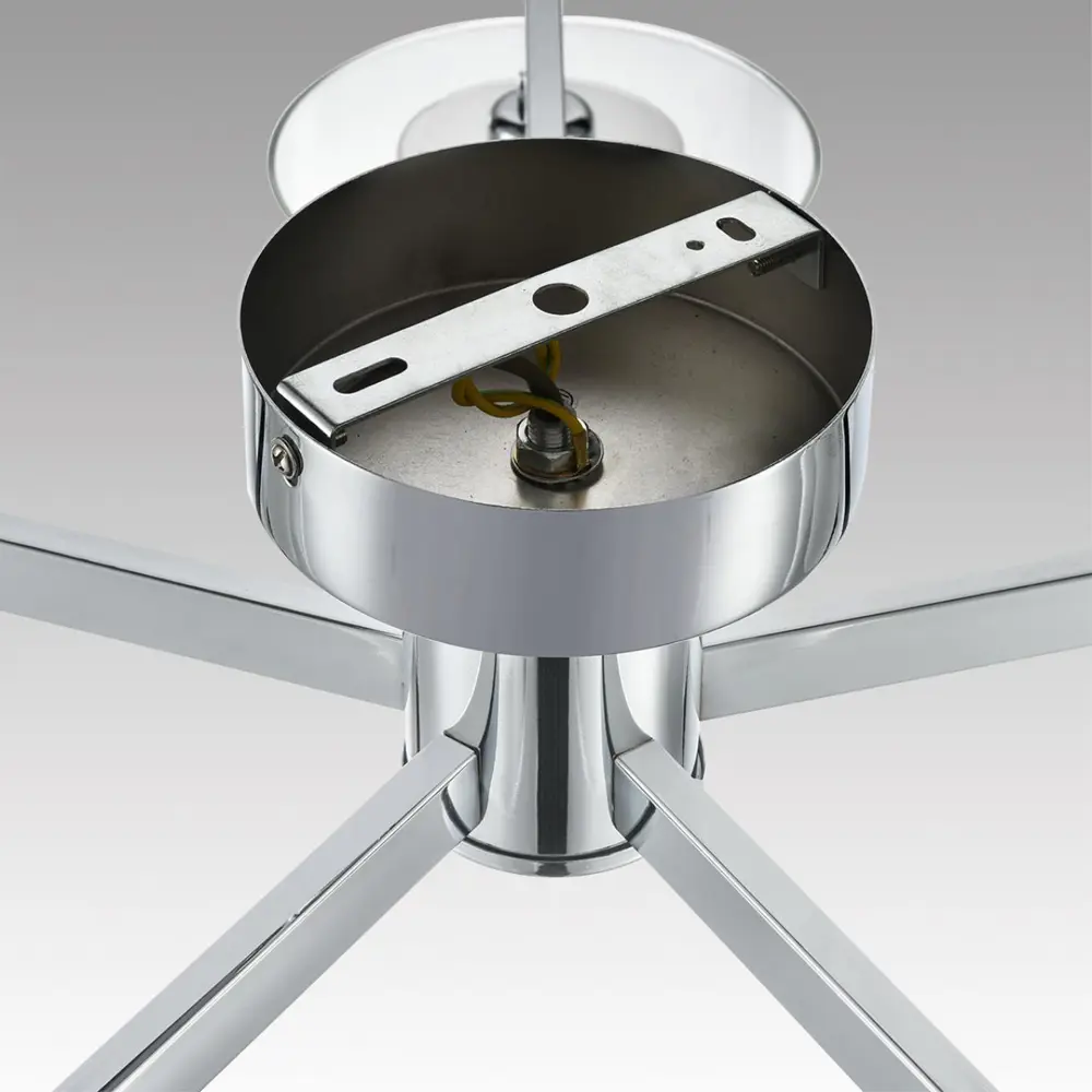 Фото 7 Люстра потолочная Lumion Verdi 8261-5c 5 ламп 10 м² цвет хром/прозрачный Фото 7 Люстра потолочная Lumion Verdi 8261-5c 5 ламп 10 м² цвет хром/прозрачный