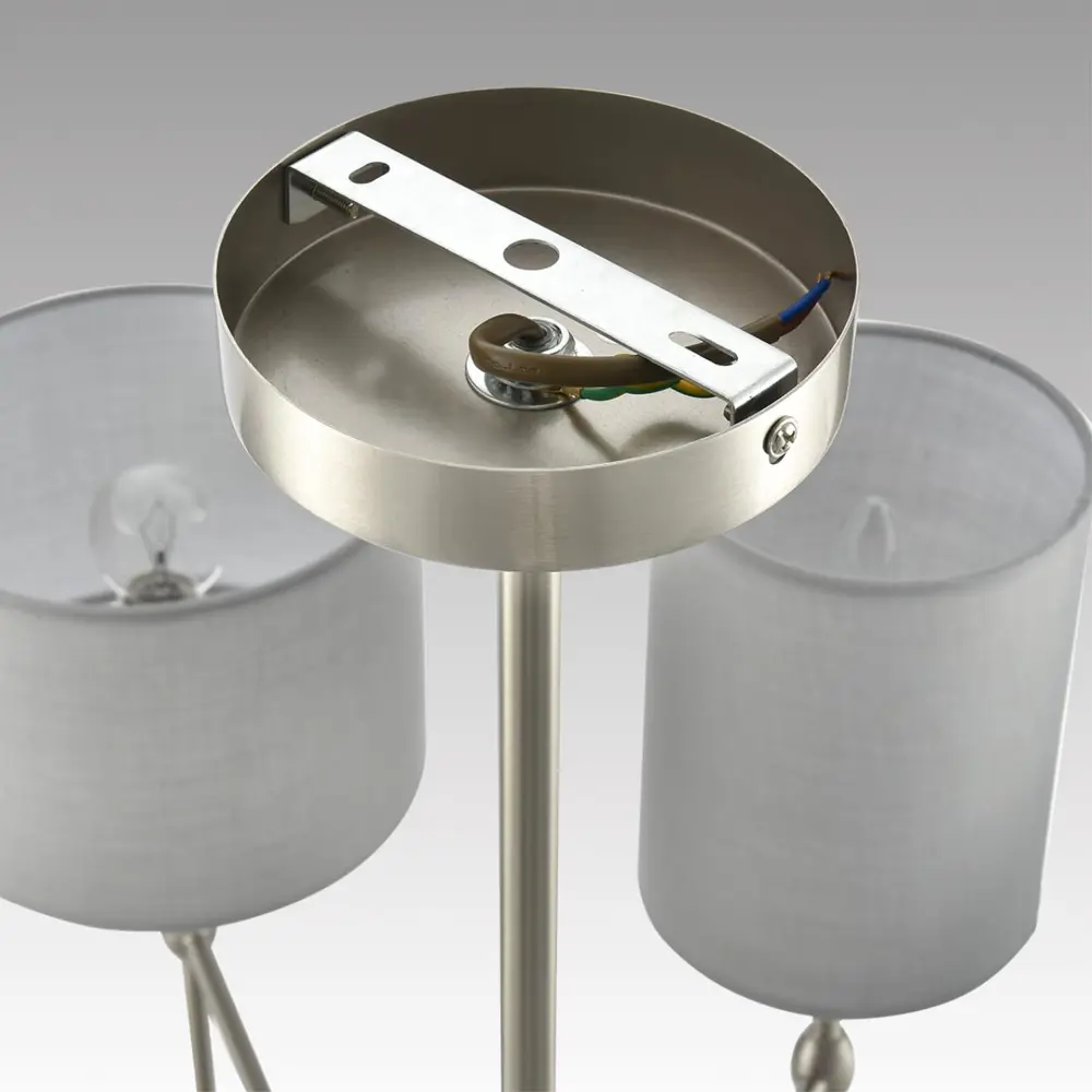 Фото 7 Люстра на штанге Lumion Latti 8262-8c 8 ламп 16 м² цвет серый/никель Фото 7 Люстра на штанге Lumion Latti 8262-8c 8 ламп 16 м² цвет серый/никель