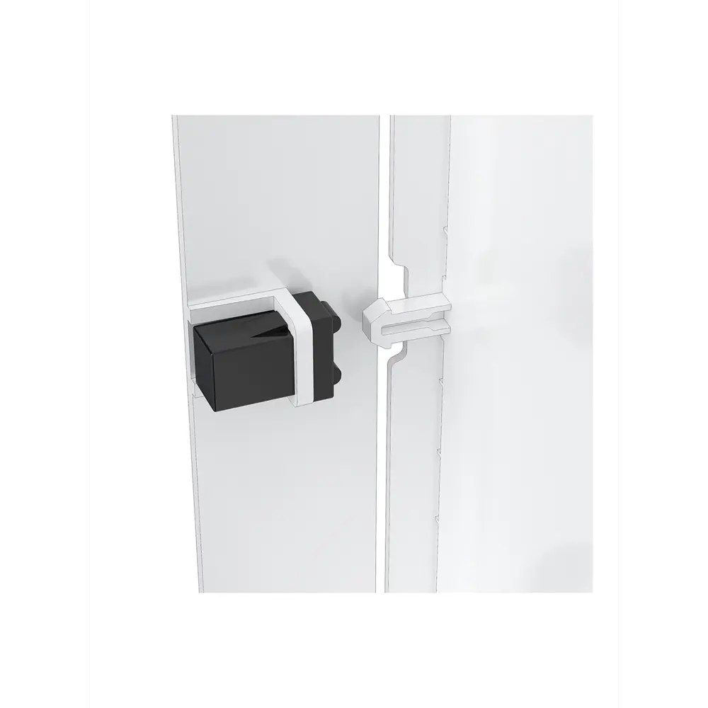 Фото 8 Люк ревизионный Evecs PUSH L1520N abs-пластик цвет белый 17.2x22.2см