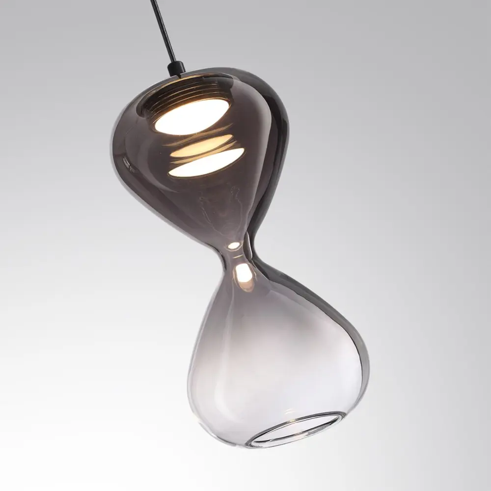 Фото 6 Светильник подвесной светодиодный Odeon light Glessi 5092-4la 1.5 м² нейтральный белый свет цвет серый/черный Фото 6 Светильник подвесной светодиодный Odeon light Glessi 5092-4la 1.5 м² нейтральный белый свет цвет серый/черный