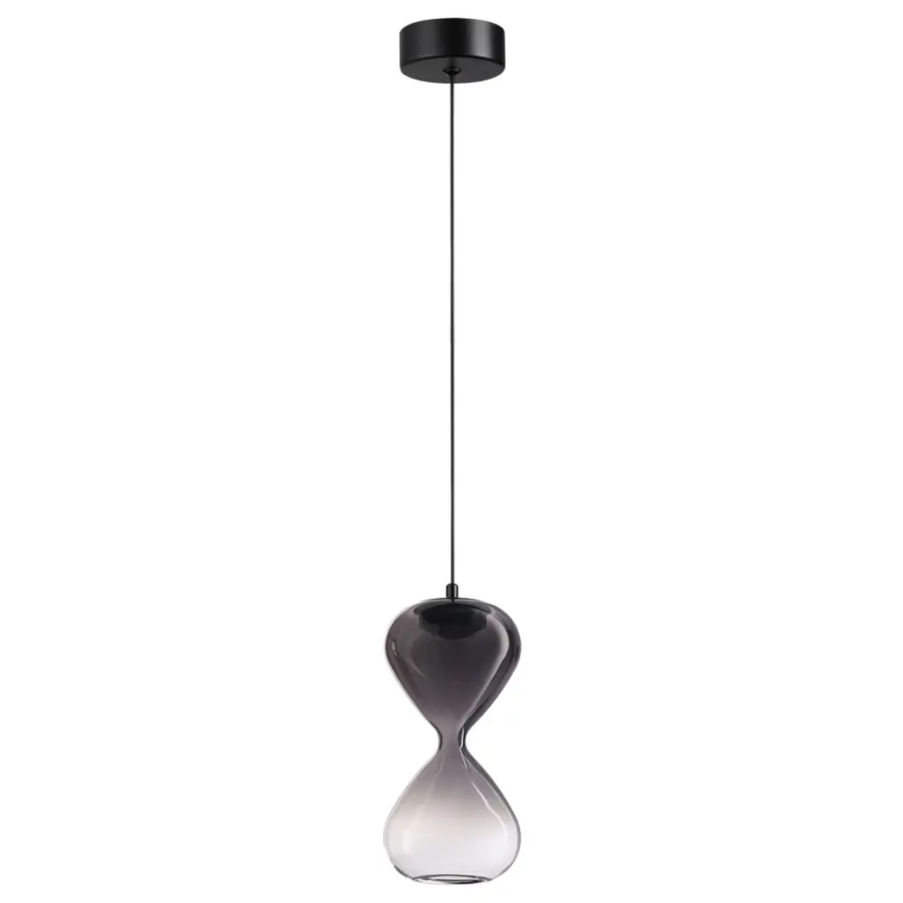 Фото Светильник подвесной светодиодный Odeon light Glessi 5092-4la 1.5 м² нейтральный белый свет цвет серый/черный Фото Светильник подвесной светодиодный Odeon light Glessi 5092-4la 1.5 м² нейтральный белый свет цвет серый/черный