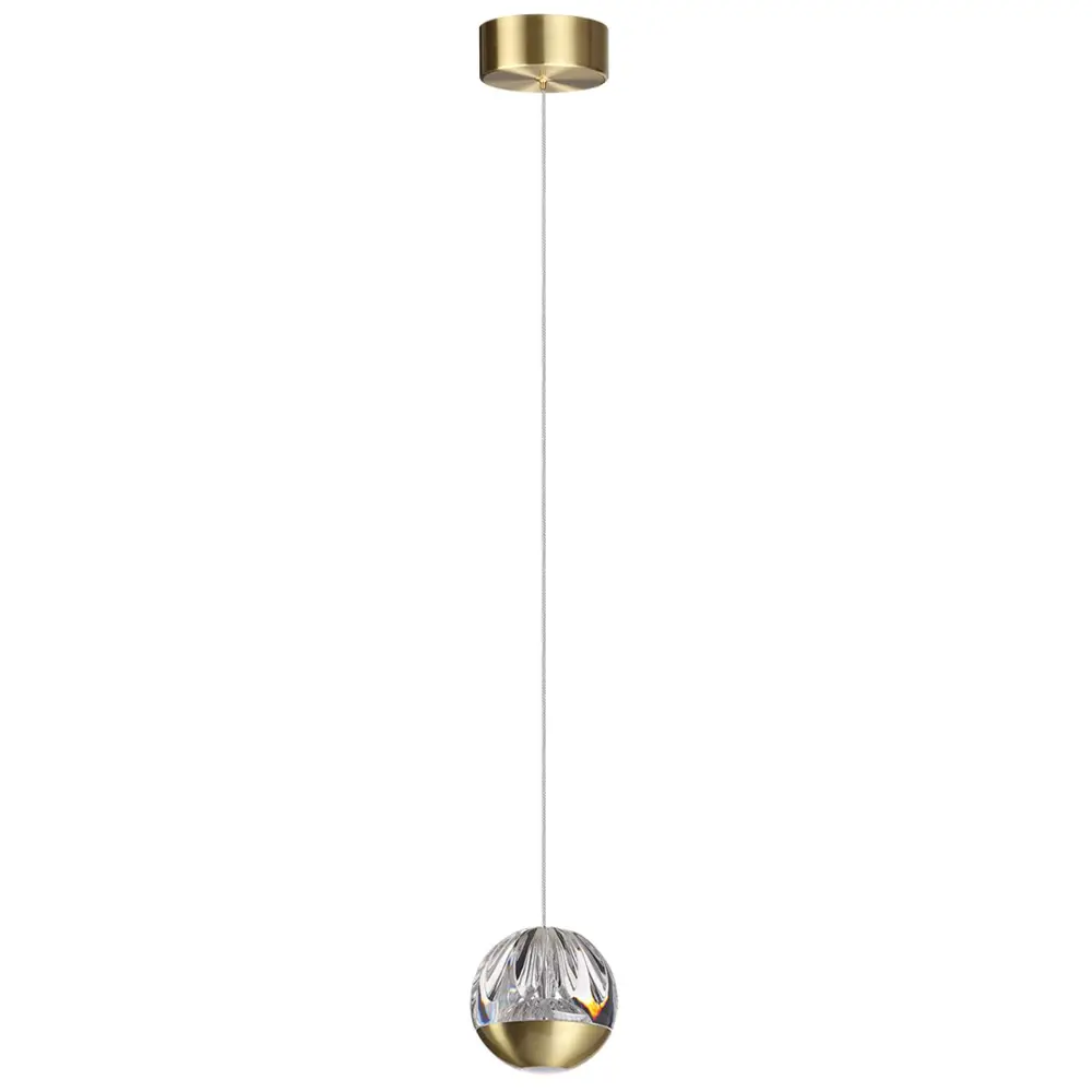 Фото Светильник подвесной светодиодный Odeon light Sono 5101-5l 1.5 м² нейтральный белый свет цвет бронза/прозрачный Фото Светильник подвесной светодиодный Odeon light Sono 5101-5l 1.5 м² нейтральный белый свет цвет бронза/прозрачный