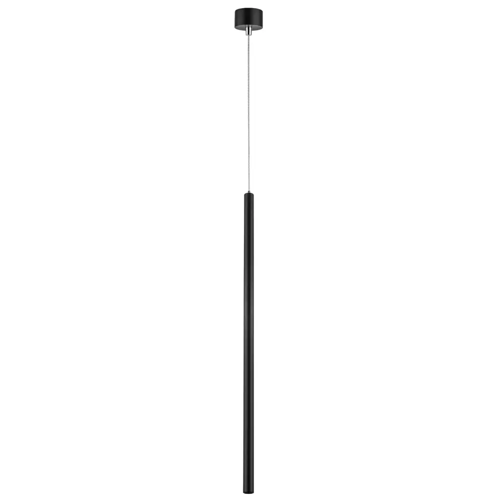 Фото Светильник подвесной светодиодный Lightstar Tubo 747347 2 м² нейтральный белый свет цвет черный Фото Светильник подвесной светодиодный Lightstar Tubo 747347 2 м² нейтральный белый свет цвет черный