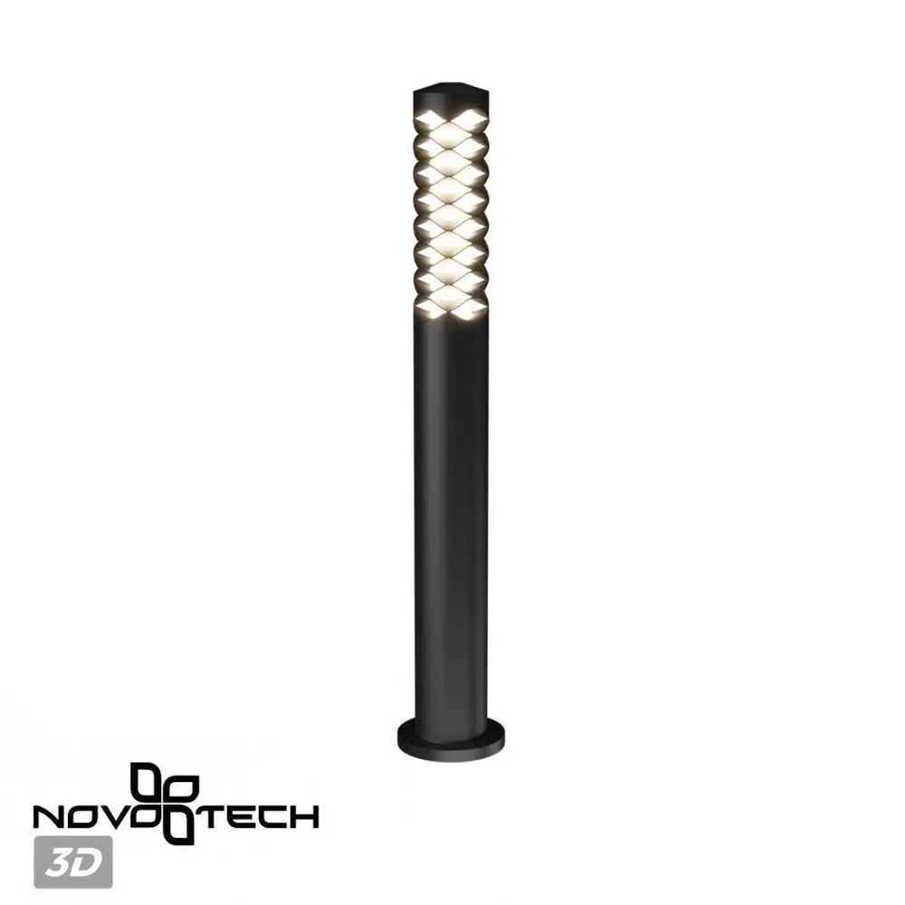 Фото 8 Фонарный столб уличный светодиодный Novotech 359282 120 см нейтральный белый свет цвет черный Фото 8 Фонарный столб уличный светодиодный Novotech 359282 120 см нейтральный белый свет цвет черный