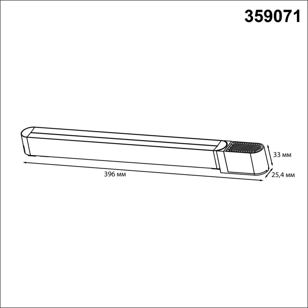Фото 2 Адаптер Novotech 359071 Drive NT23 046 для накладного шинопровода IP20 200W 48V Smal цвет белый Фото 2 Адаптер Novotech 359071 Drive NT23 046 для накладного шинопровода IP20 200W 48V Smal цвет белый