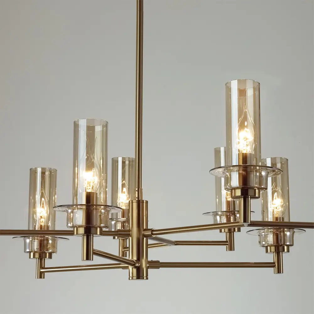 Фото 6 Люстра на штанге Lumion Madonna Lmn_6554_9c 9 ламп 18 м² цвет бронза/коньяк Фото 6 Люстра на штанге Lumion Madonna Lmn_6554_9c 9 ламп 18 м² цвет бронза/коньяк