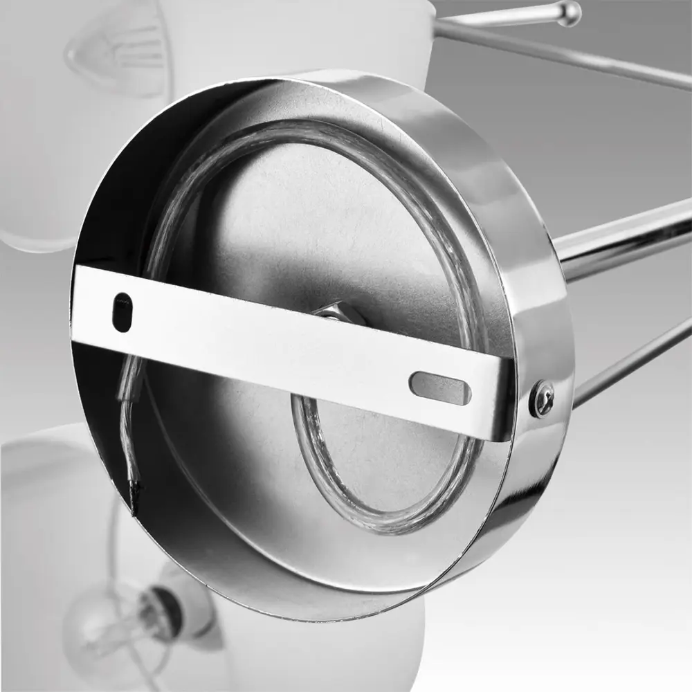 Фото 7 Люстра на штанге Lumion Latti Lmn_6589_8c 8 ламп 16 м² цвет хром/белый Фото 7 Люстра на штанге Lumion Latti Lmn_6589_8c 8 ламп 16 м² цвет хром/белый