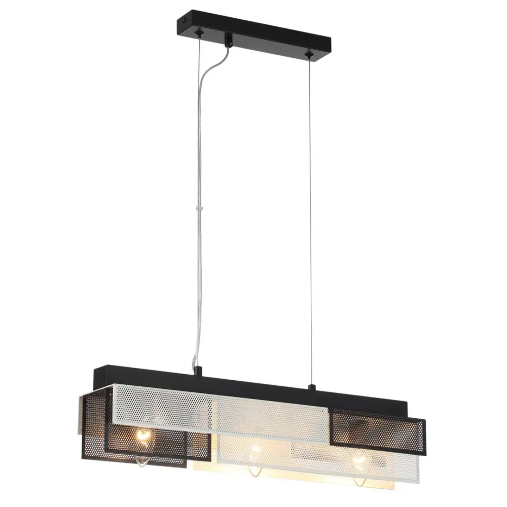 Фото 4 Светильник подвесной Lumion Dana Lmn_8004_3a 3 лампы 12 м² цвет белый/черный Фото 4 Светильник подвесной Lumion Dana Lmn_8004_3a 3 лампы 12 м² цвет белый/черный