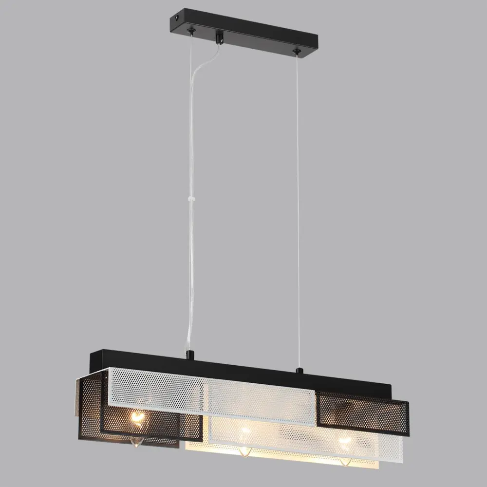 Фото 3 Светильник подвесной Lumion Dana Lmn_8004_3a 3 лампы 12 м² цвет белый/черный Фото 3 Светильник подвесной Lumion Dana Lmn_8004_3a 3 лампы 12 м² цвет белый/черный