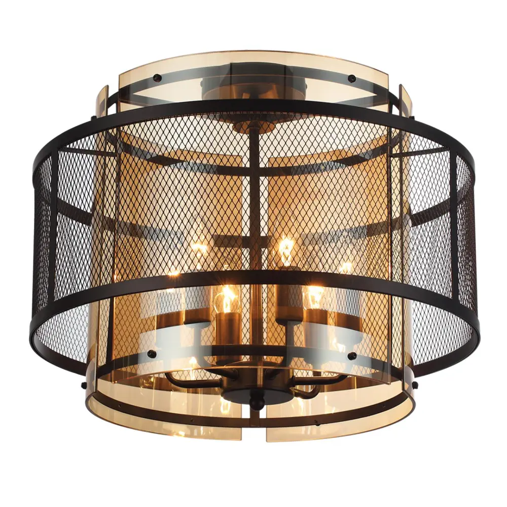 Фото 2 Люстра потолочная Lumion Zarina Lmn_8007_6c 6 ламп 12 м² цвет черный/золотой Фото 2 Люстра потолочная Lumion Zarina Lmn_8007_6c 6 ламп 12 м² цвет черный/золотой