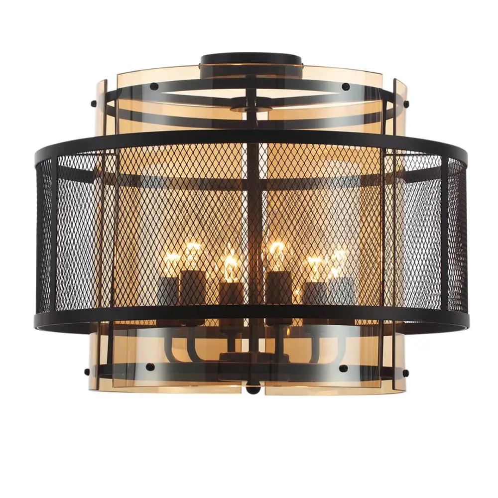 Фото 4 Люстра потолочная Lumion Zarina Lmn_8007_6c 6 ламп 12 м² цвет черный/золотой Фото 4 Люстра потолочная Lumion Zarina Lmn_8007_6c 6 ламп 12 м² цвет черный/золотой