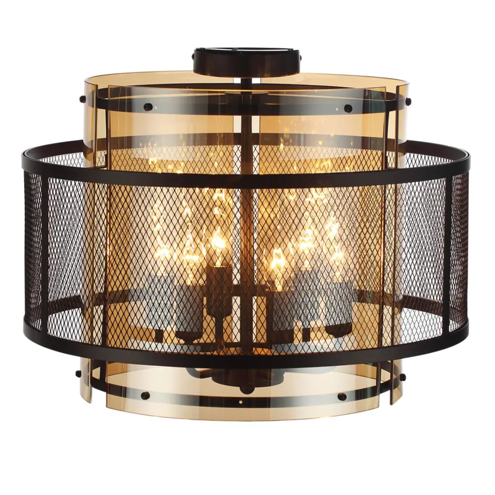 Фото 6 Люстра потолочная Lumion Zarina Lmn_8007_6c 6 ламп 12 м² цвет черный/золотой Фото 6 Люстра потолочная Lumion Zarina Lmn_8007_6c 6 ламп 12 м² цвет черный/золотой