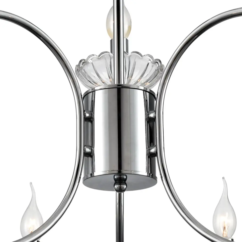 Фото 5 Люстра подвесная Lumion Lolina Lmn_8155_9 9 ламп 18 м² цвет хром