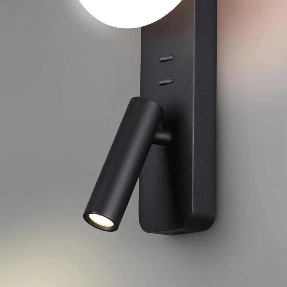 Фото 4 Настенный светильник светодиодный влагозащищенный Odeon light OD_7048_5WL теплый белый (желтый) свет цвет черный Фото 4 Настенный светильник светодиодный влагозащищенный Odeon light OD_7048_5WL теплый белый (желтый) свет цвет черный