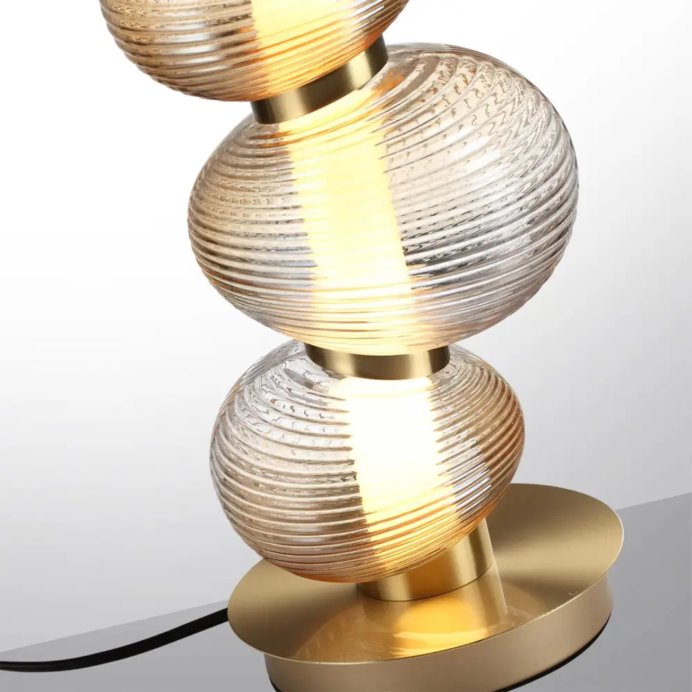 Фото 4 Настольная лампа прикроватная Odeon Light Bruco OD_5095_12TL цвет коричневый