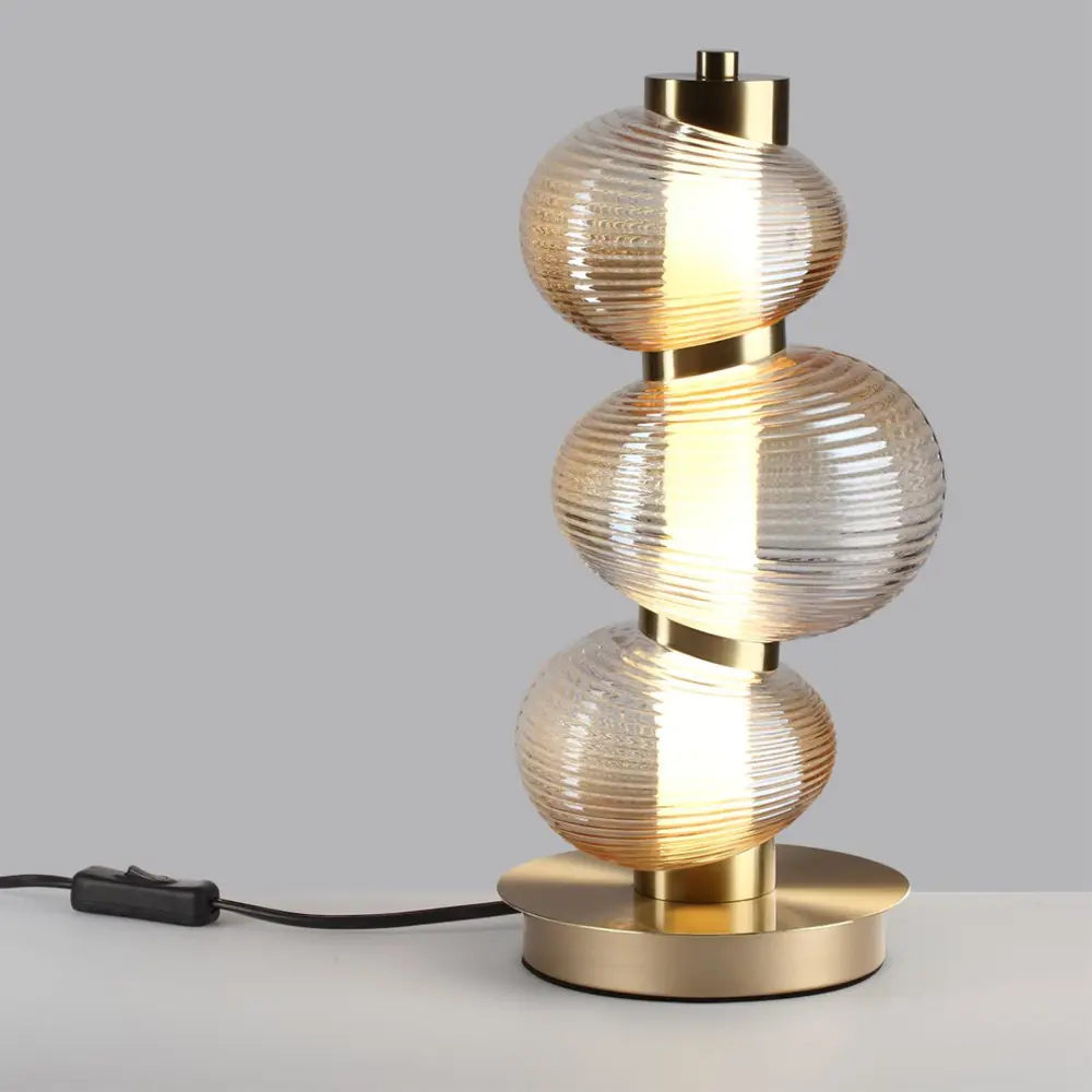 Фото 3 Настольная лампа прикроватная Odeon Light Bruco OD_5095_12TL цвет коричневый